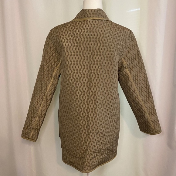 Tan/Orange‎ Quilted Reversible Jacket-No Brand-Heavy-NoTags-Small-Medium - Picture 4 of 10